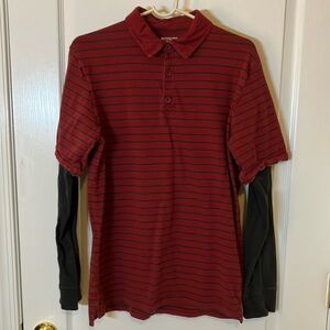 BoysXL long sleeve collared T-shirt